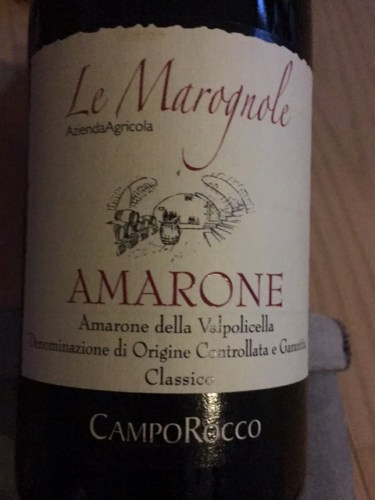Le MarognoleCampoRocco I Corsi Amarone Valpolicella Classico 2013