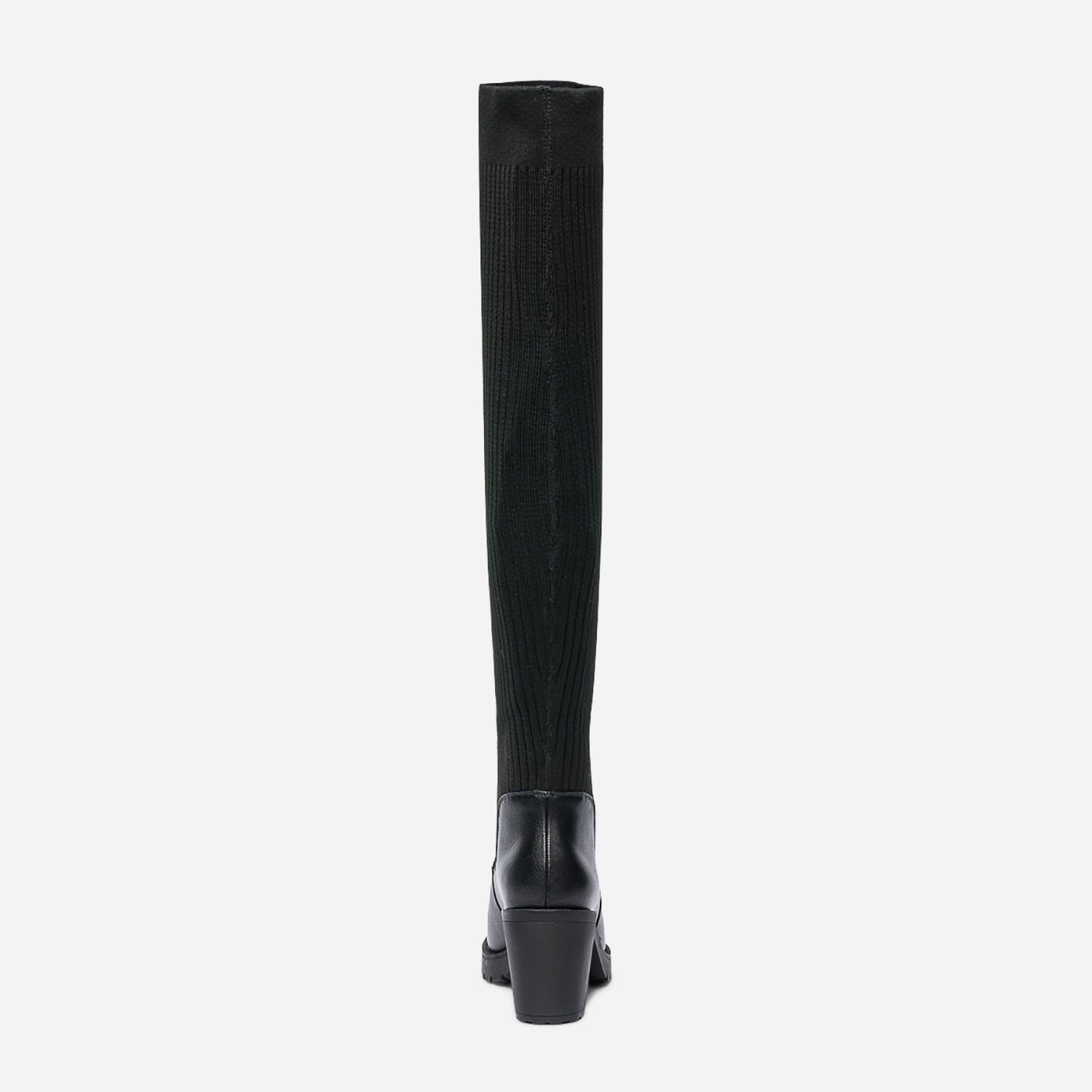 Cuissarde-chaussette TEXTO noire