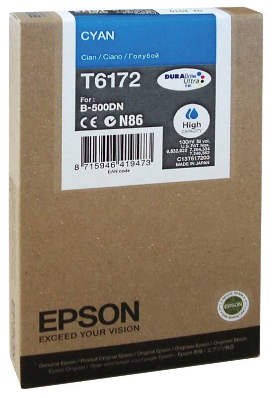 Epson T6172 Original Tintenpatrone C13T617200 Cyan