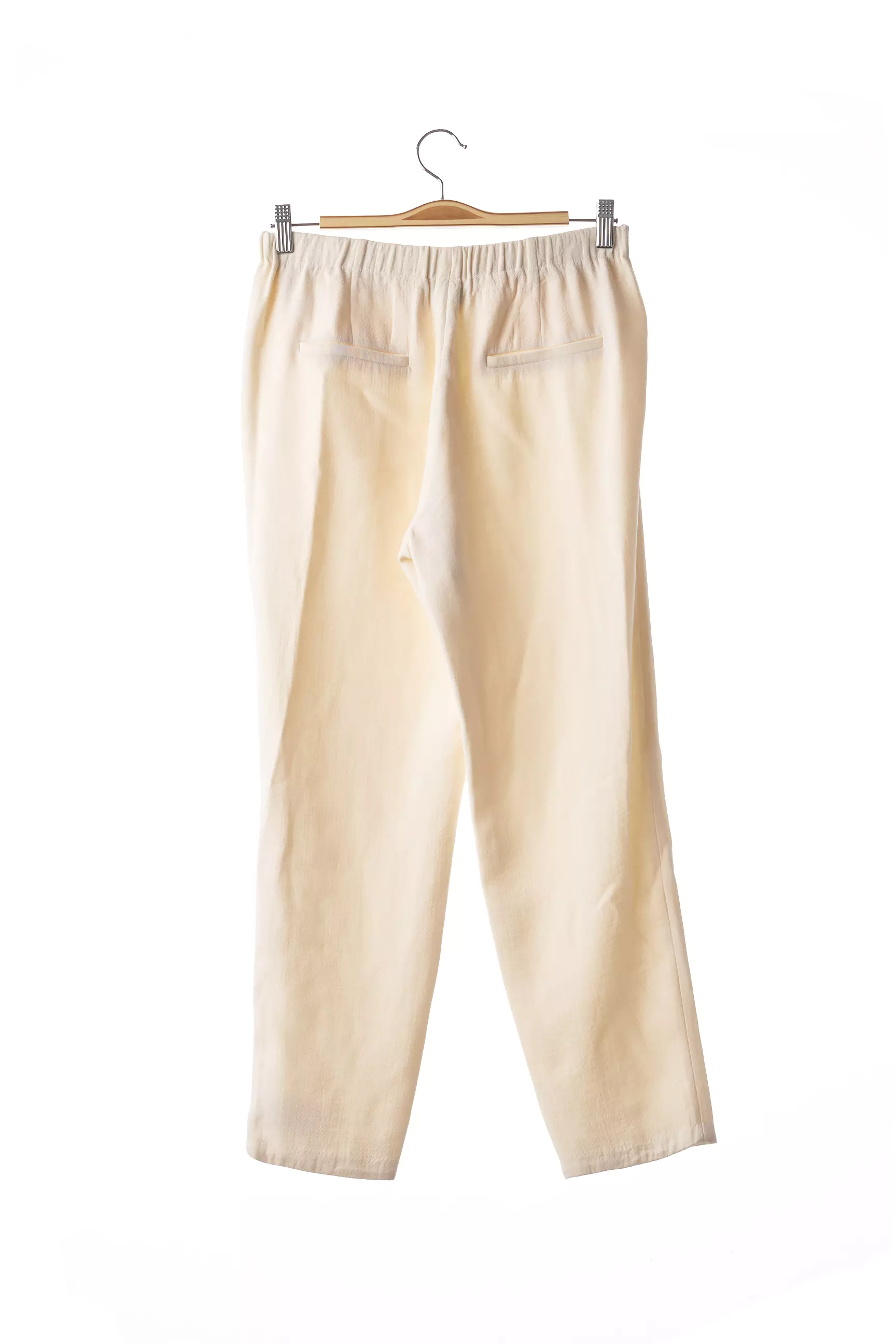 Forte Forte Pantalon7 8 Femme couleur beige
