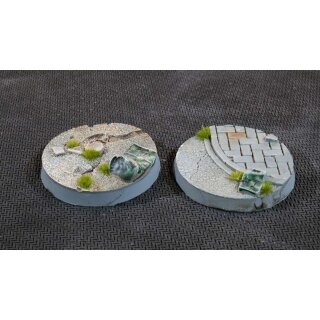 Bases Round 40 mm Battle Ready (5)
