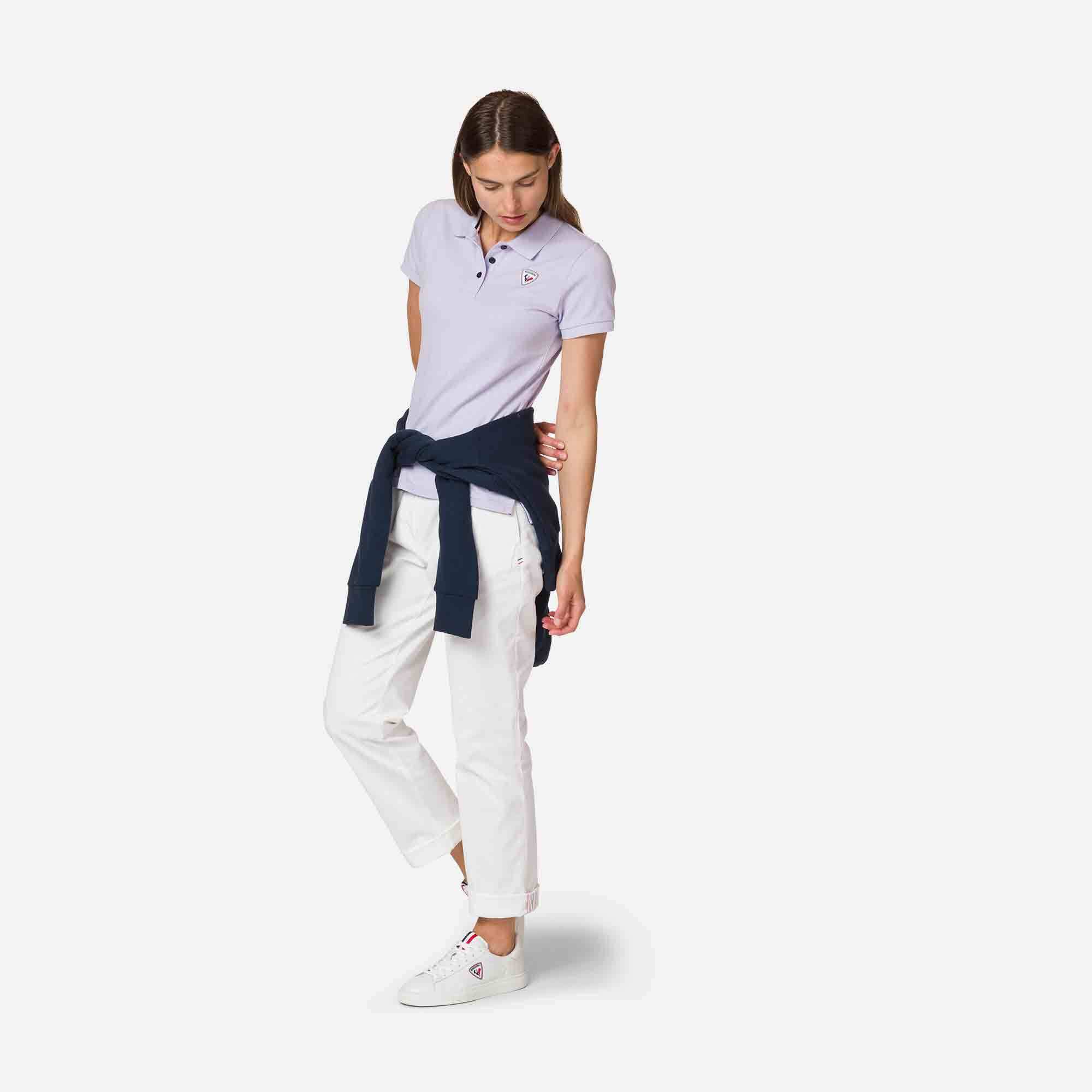 Polo Logo Femme