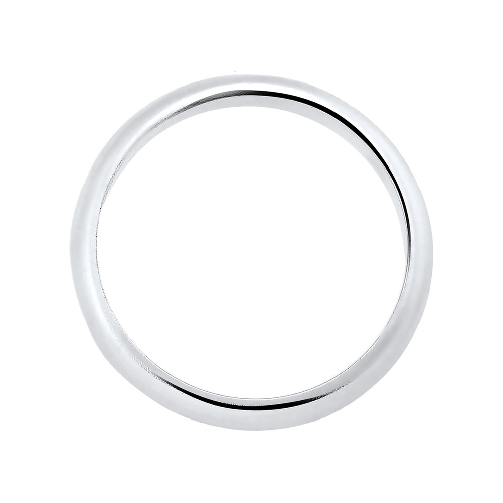 Elli Elli Bague Basic Minimal Matt 925 Sterling Silber Bague