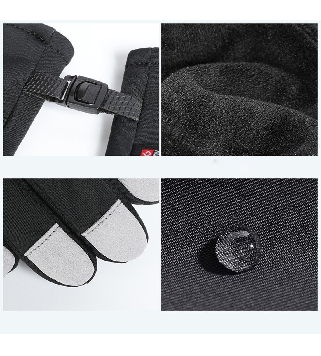 YANN Winter-Arbeitshandschuhe Herren-Touchscreen-Anti-Kälte-Anti-Rutsch-Outdoor-Sporthandschuhe (Warme Plus-Samt-Touchscreen-Anti-Kälte-Anti-Rutsch-Sport-Outdoor-Handschuhe)