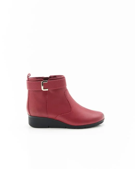 Boots compensées à boucle Amortyl
