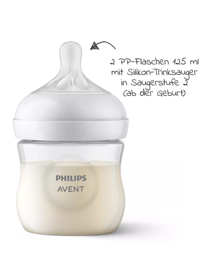 Philips Avent 6-tlg. Neugeborenen-Starter-Set Natural Response - in weiss günstig kaufen onesize