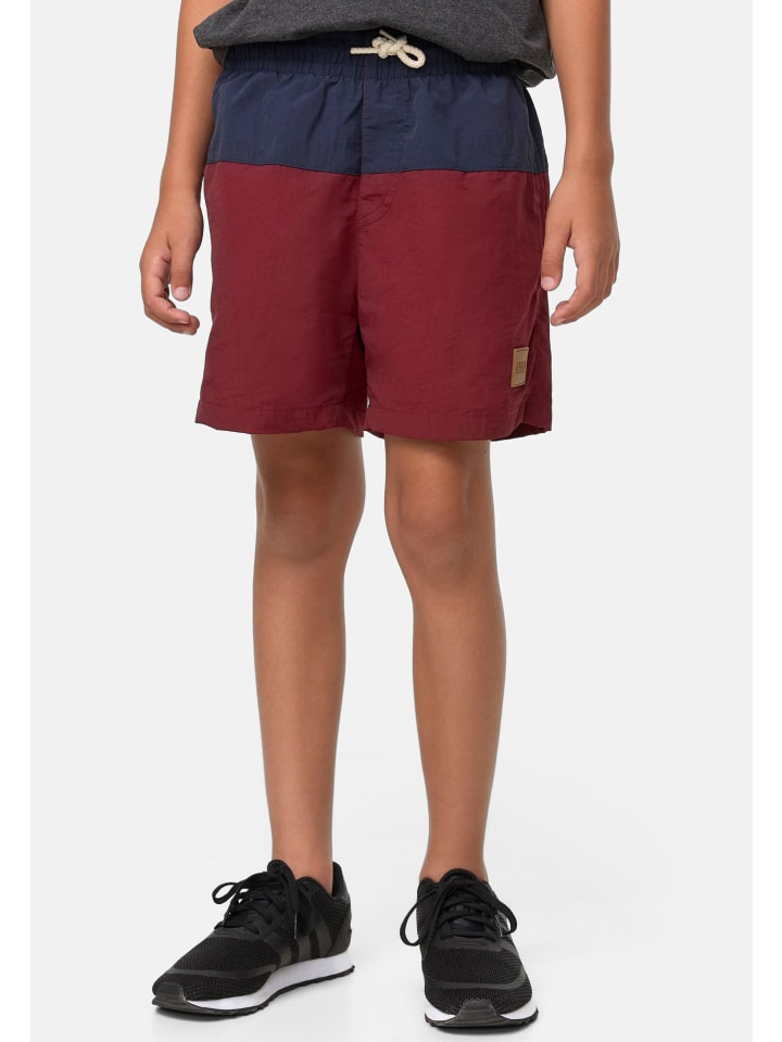 Urban Classics Urban Classics Badeshorts in navy/burgundy günstig kaufen