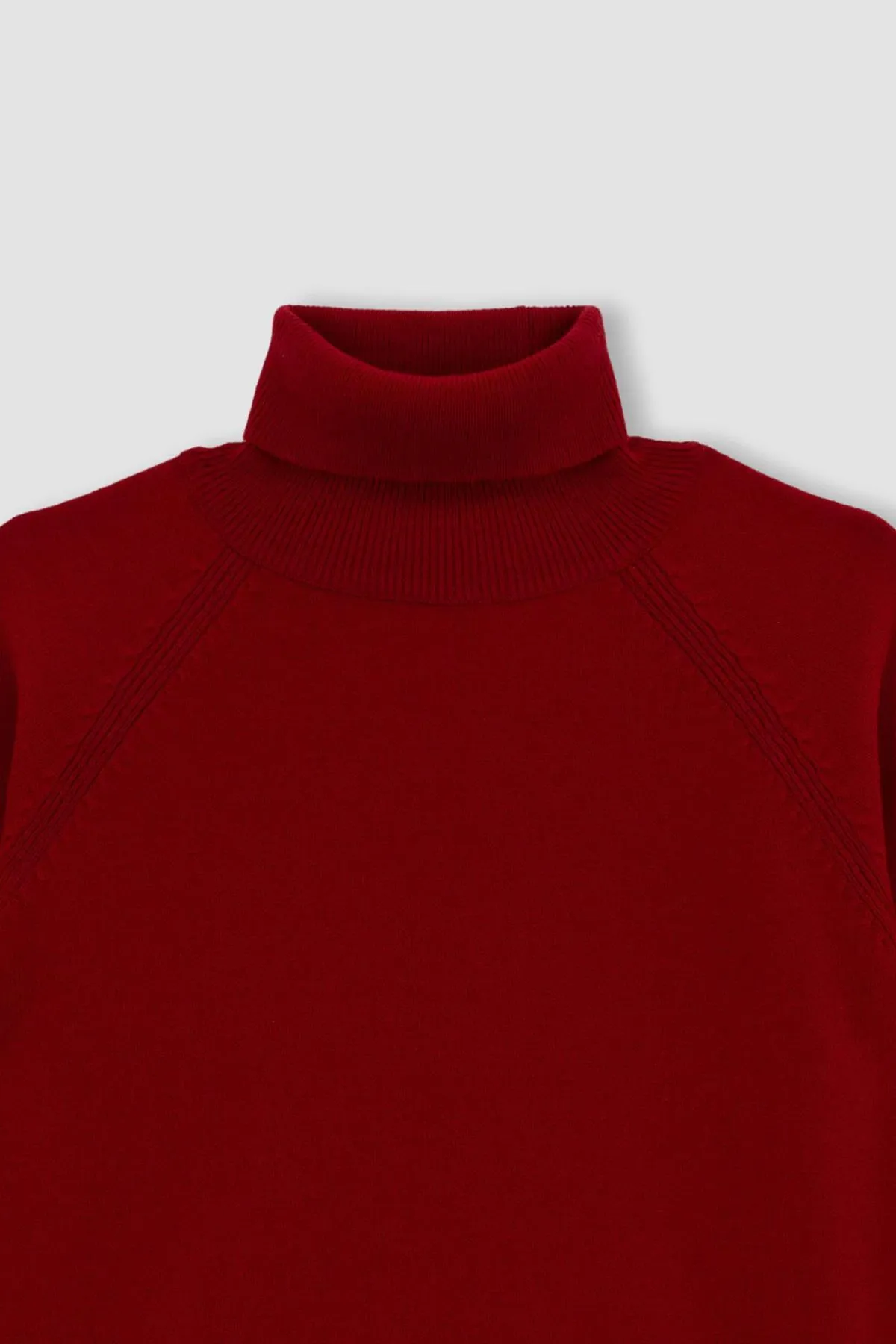DeFacto  Roter Rollkragenpullover für Mädchen