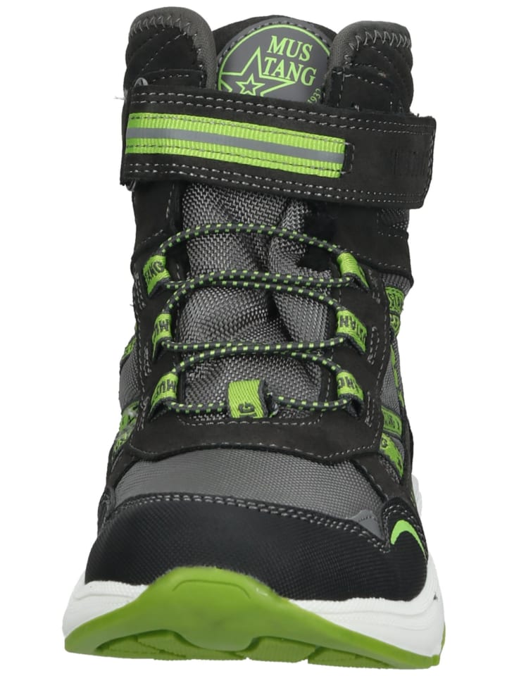 Mustang Stiefelette in Dunkelgrau günstig kaufen