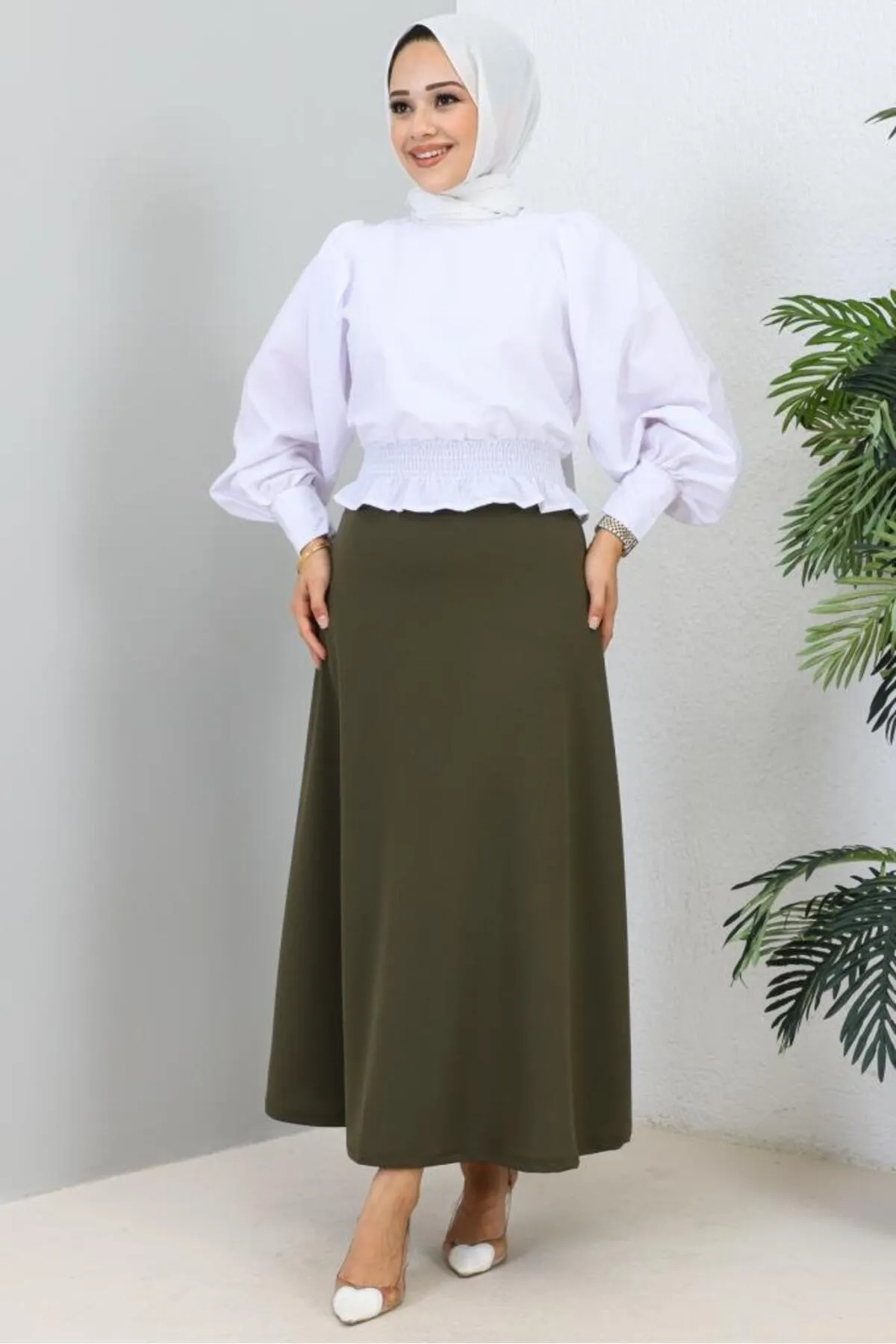 benguen  211 Mevlana Hijab-Rock Khaki