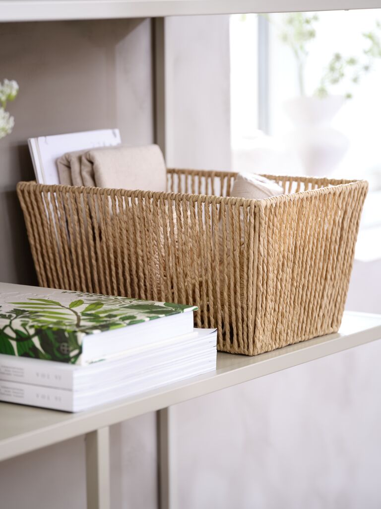 Panier LARSEMIL LARSEMIL L23xl33xH17cm naturel