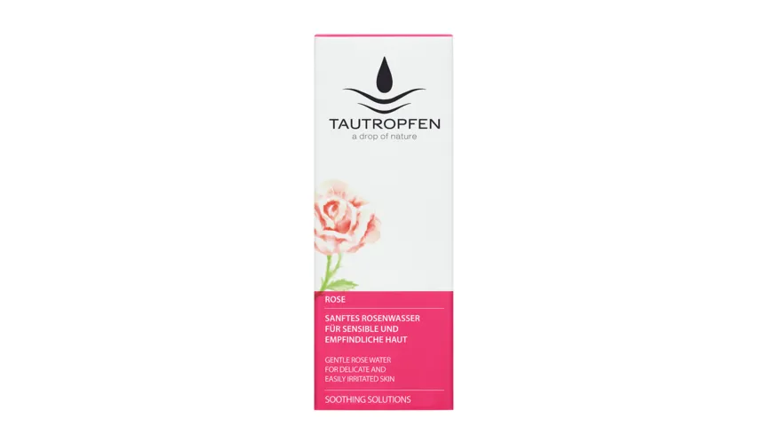 TAUTROPFEN Rose Soothing Solutions Sanftes Rosenwasser 100 ml