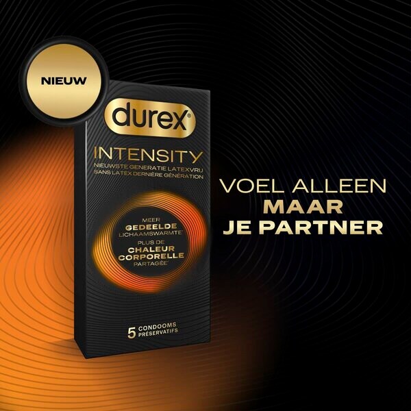 Durex Intensity óvszer Orvostechnikai eszköz - 5 darab