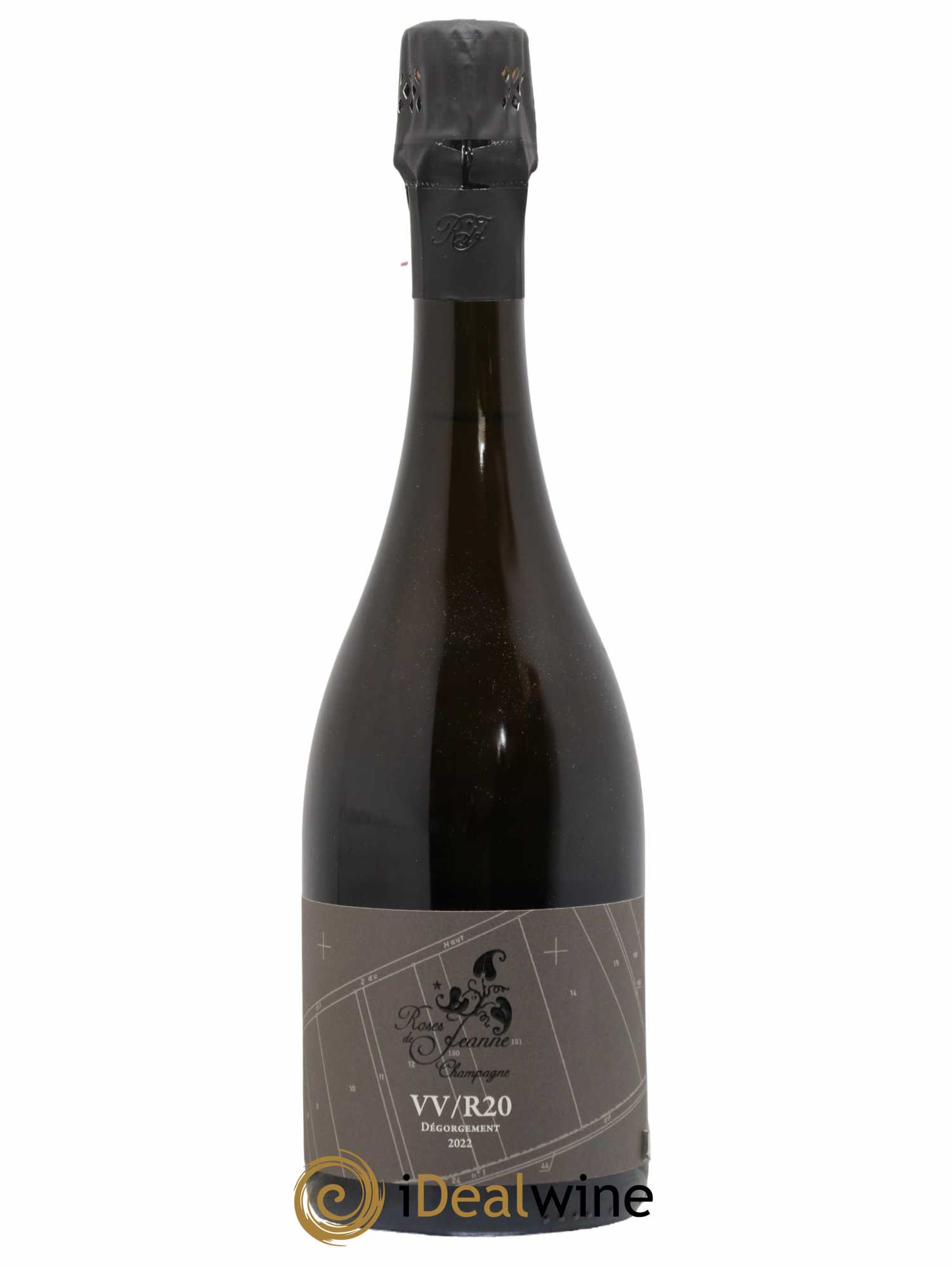 Roses de Jeanne Côte de Val Vilaine Blanc de Noirs Cédric Bouchard  2020 - Lot de 1 Bouteille