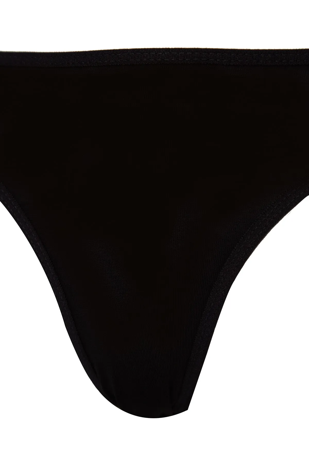 Trendyol Collection  Schwarze brasilianische Strickhöschen aus Baumwolle im 3er-Pack THMAW24KU00010