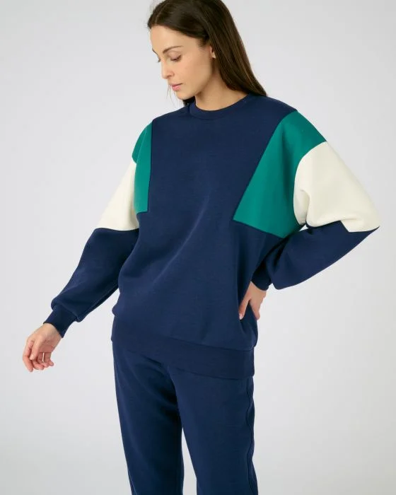 Sweat-shirt colorblock Thermolactyl