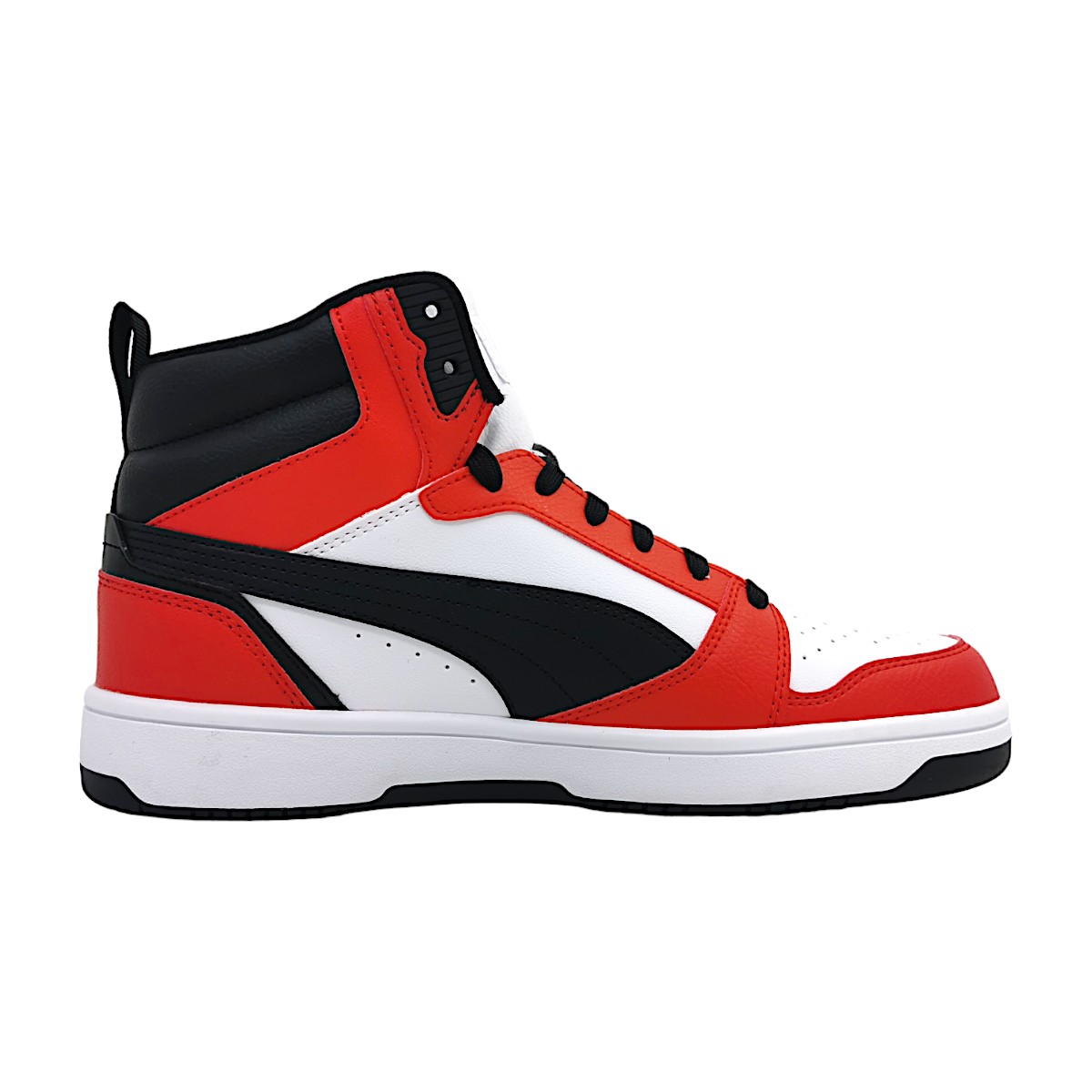 Puma Rebound V6 392326 Weiß 04 White/ Black/ Red