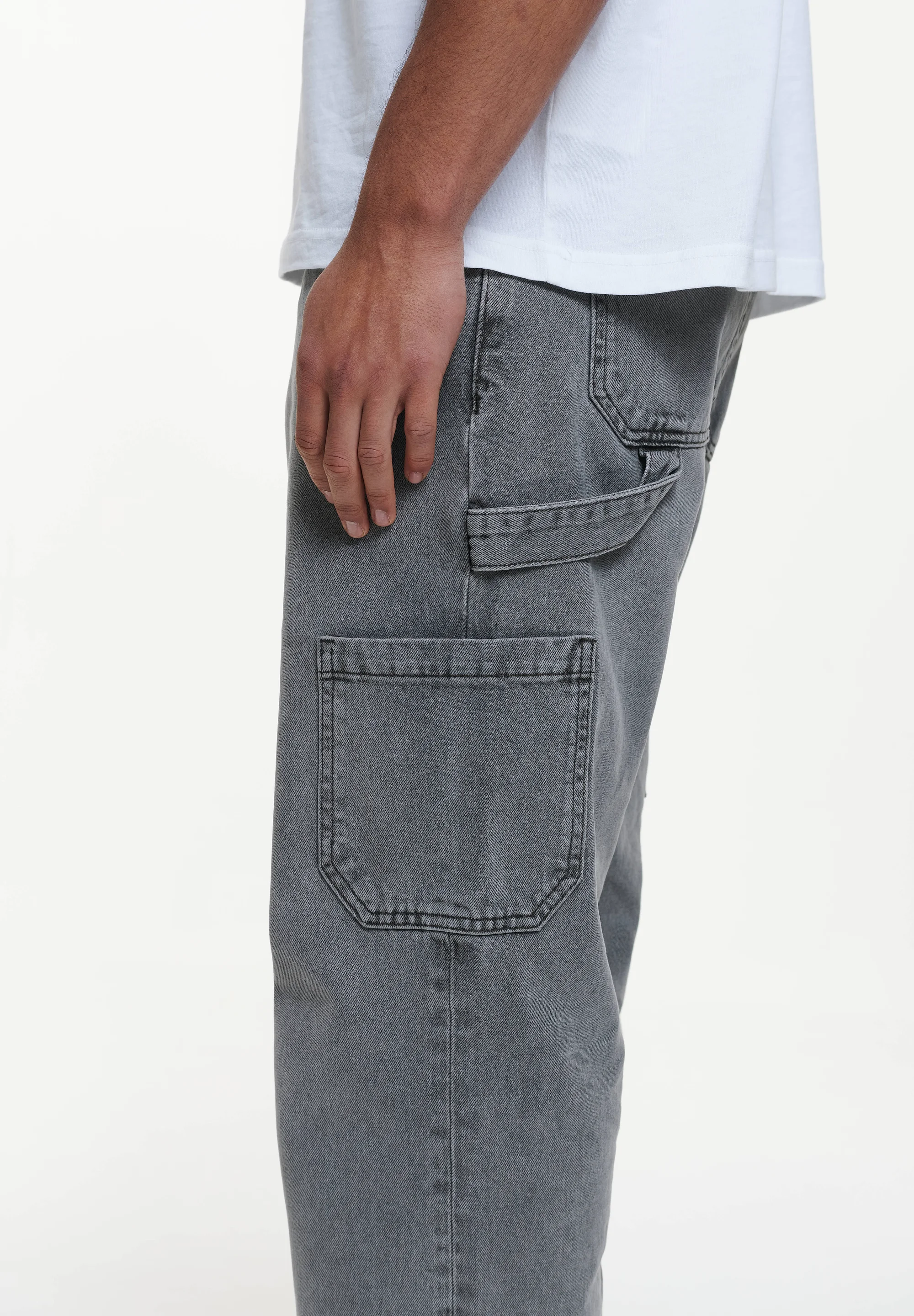 2Y Studios ELADAN WORKER BAGGY - Vaqueros holgados