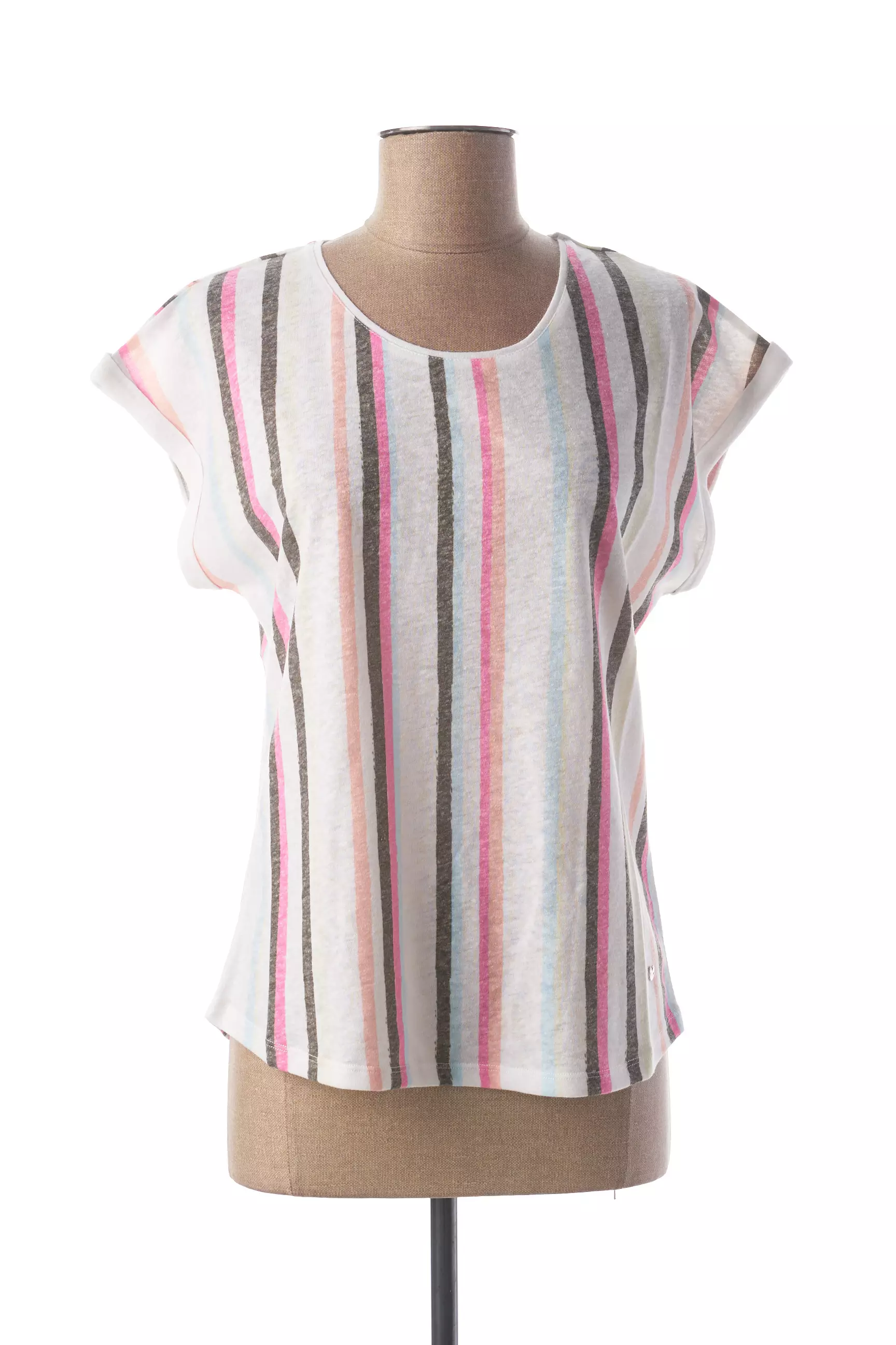 Katmai Tshirts Femme couleur blanc