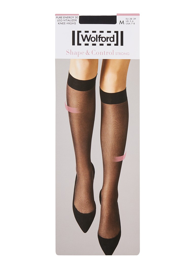 Genunchiere Wolford Pure Energy Leg Vitalizer 30 denier