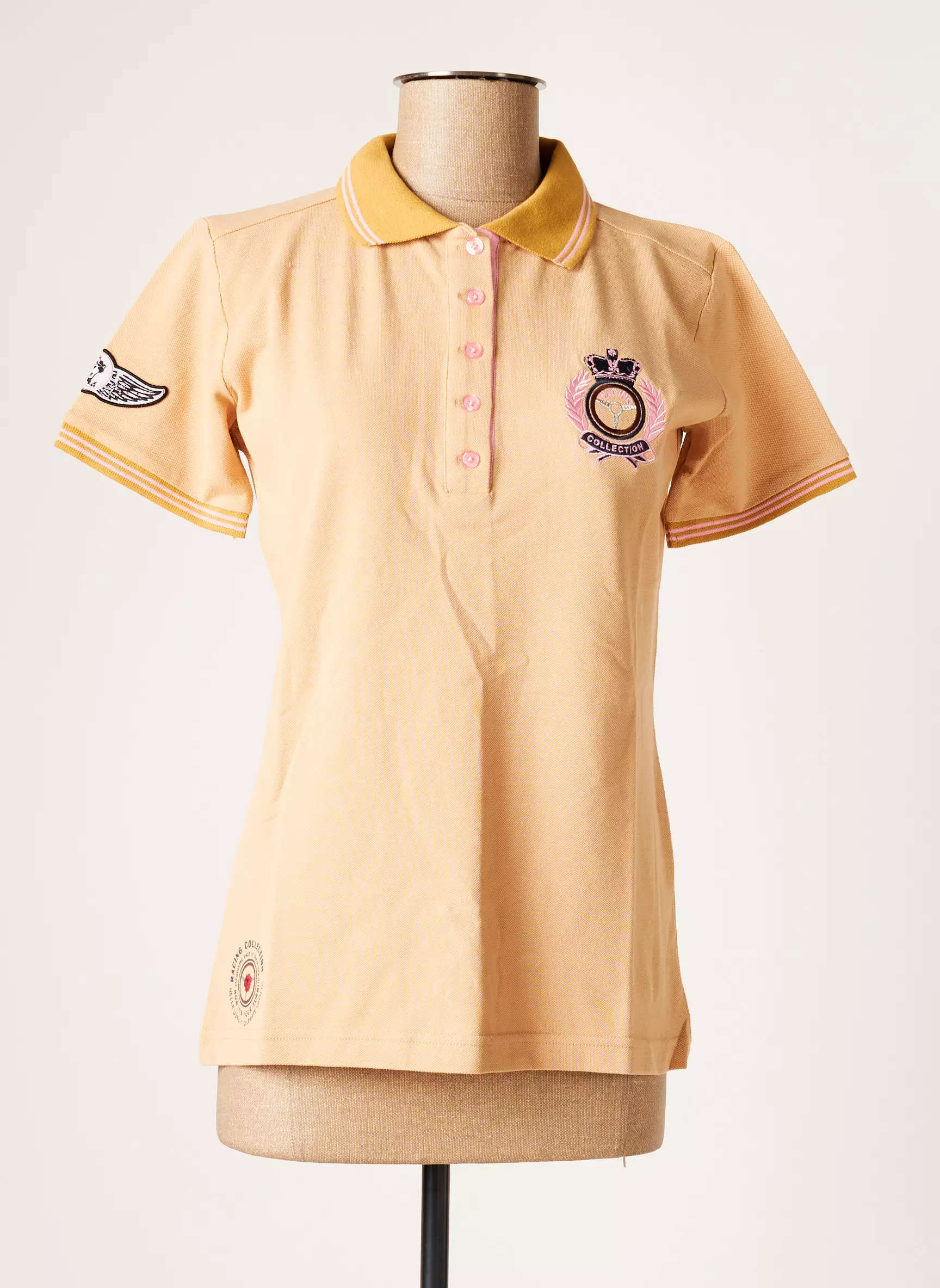 Racing Collection Polos Femme couleur beige