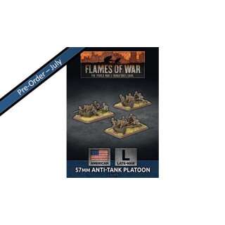57mm Anti-Tank Platoon (x3 Plastic)