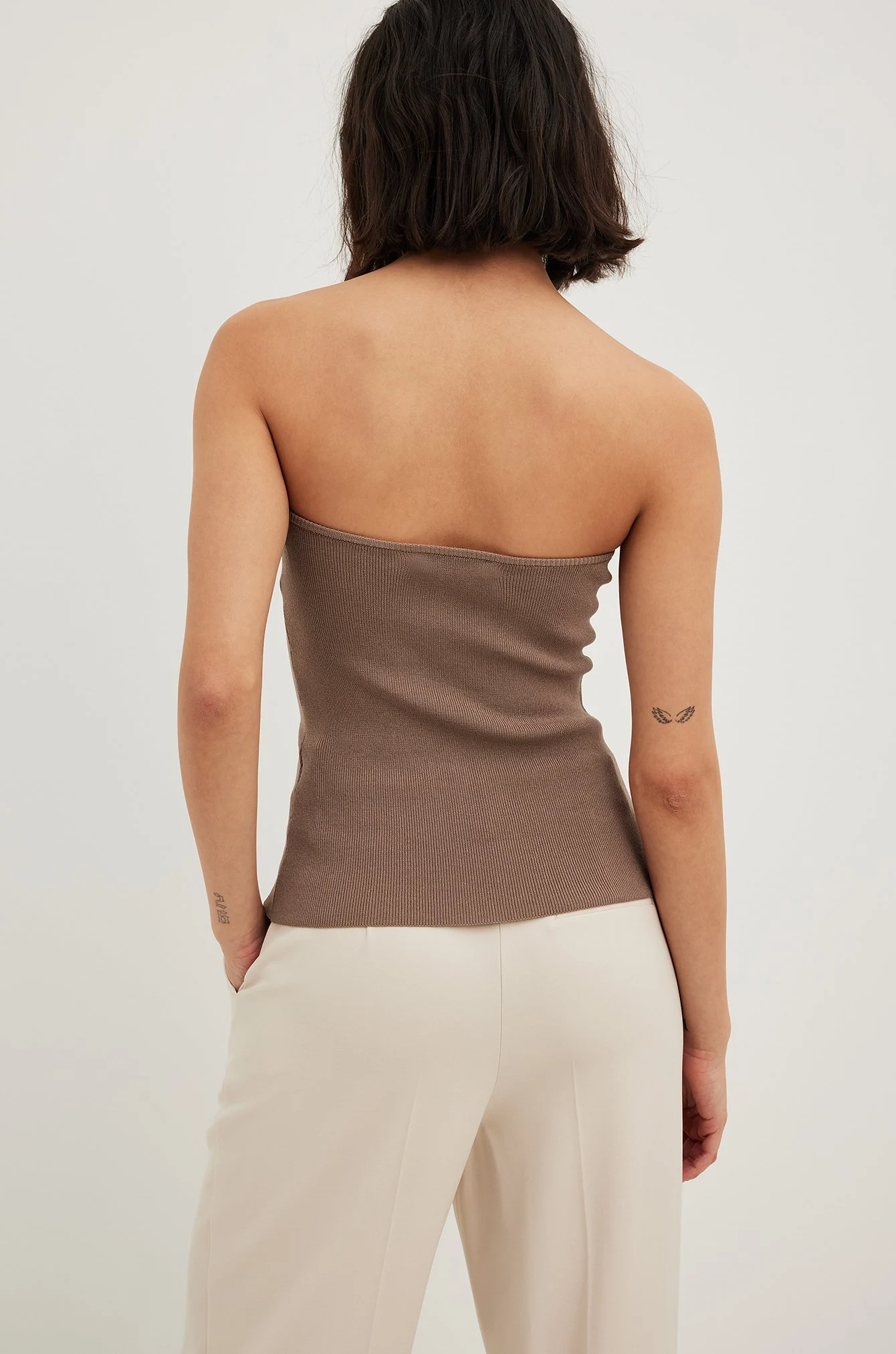 Tube-Top aus Feinstrick