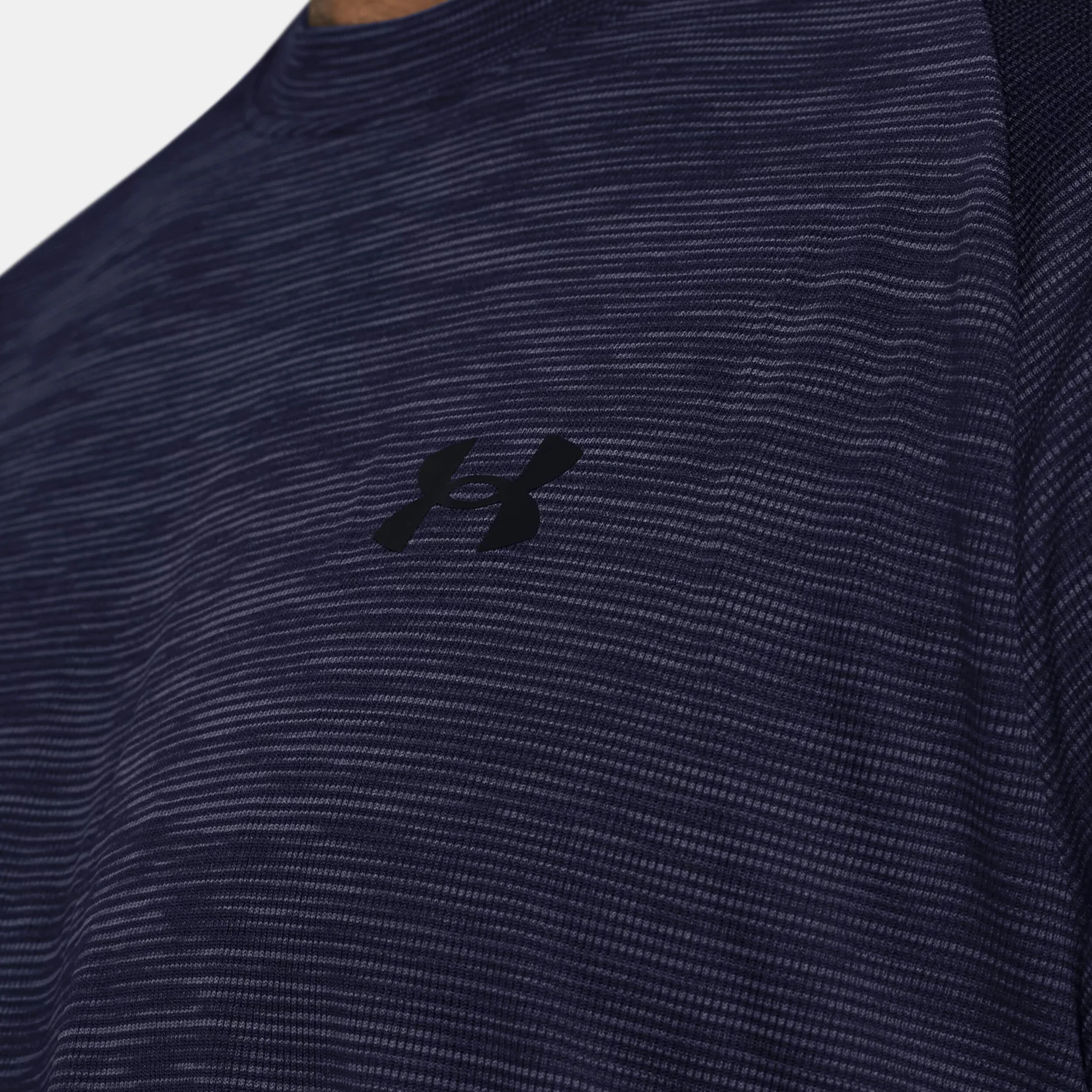Tech Textured T-Shirt Herren - Blau