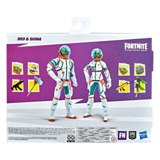 ** % SALE % ** Fortnite Victory Royale Series Actionfiguren 2022 Battle Royale Pack - Deo & Siona
