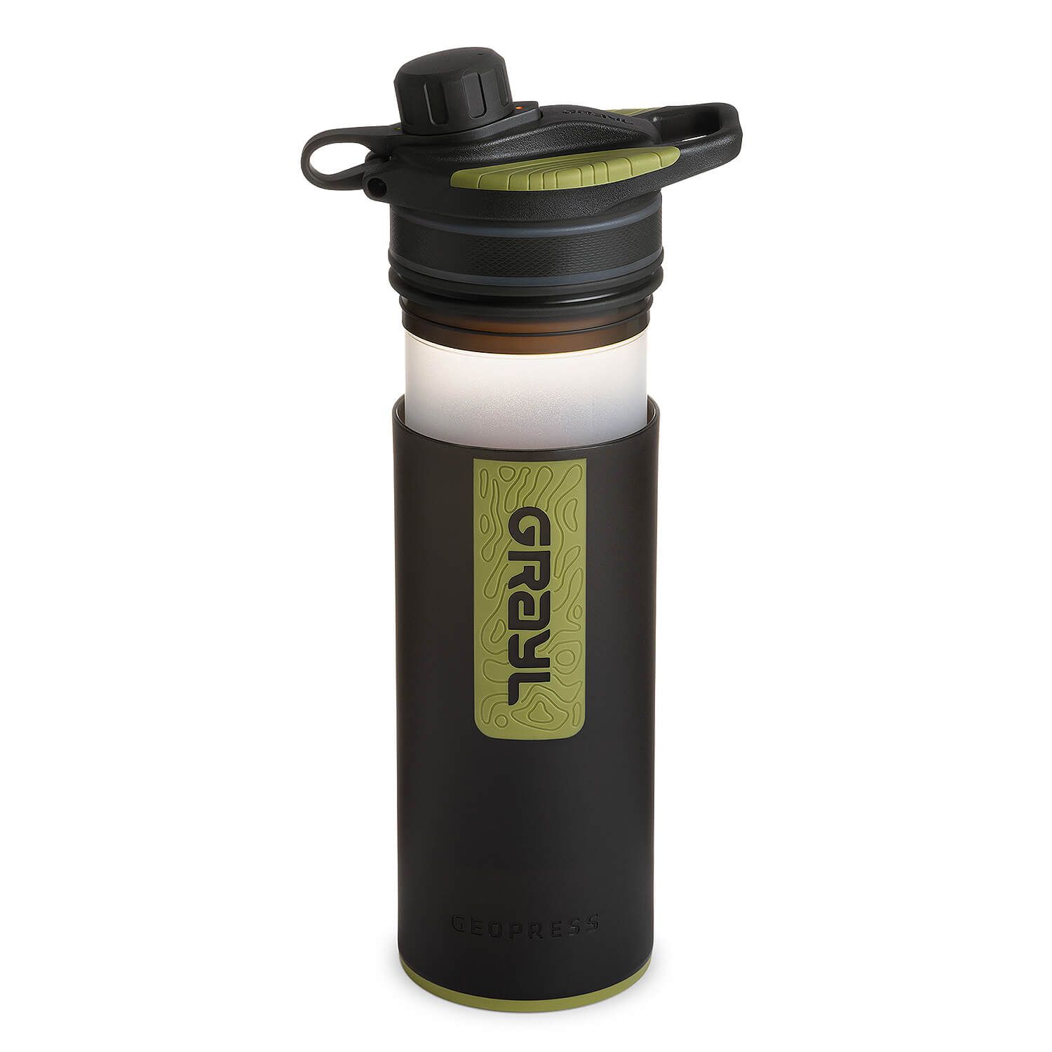 GeoPress Wasserfilter Trinkflasche