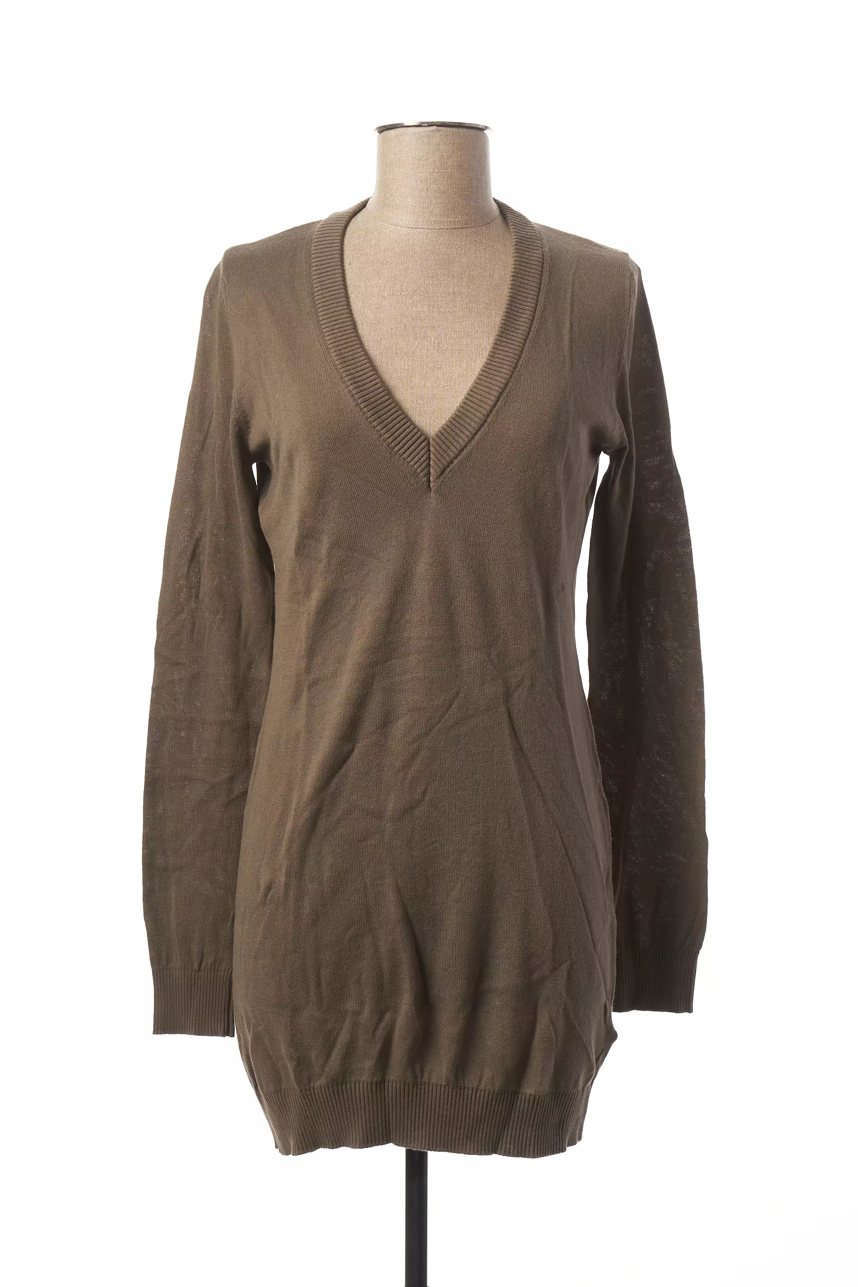 Sisley Pull Tuniques Femme couleur gris