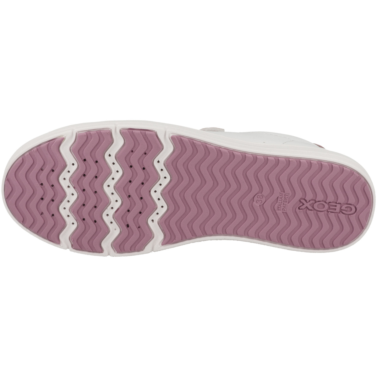 Geox J Silenex G. B Sneaker Low weiss