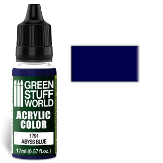 Acrylfarbe Abyss Blue (17 ml)