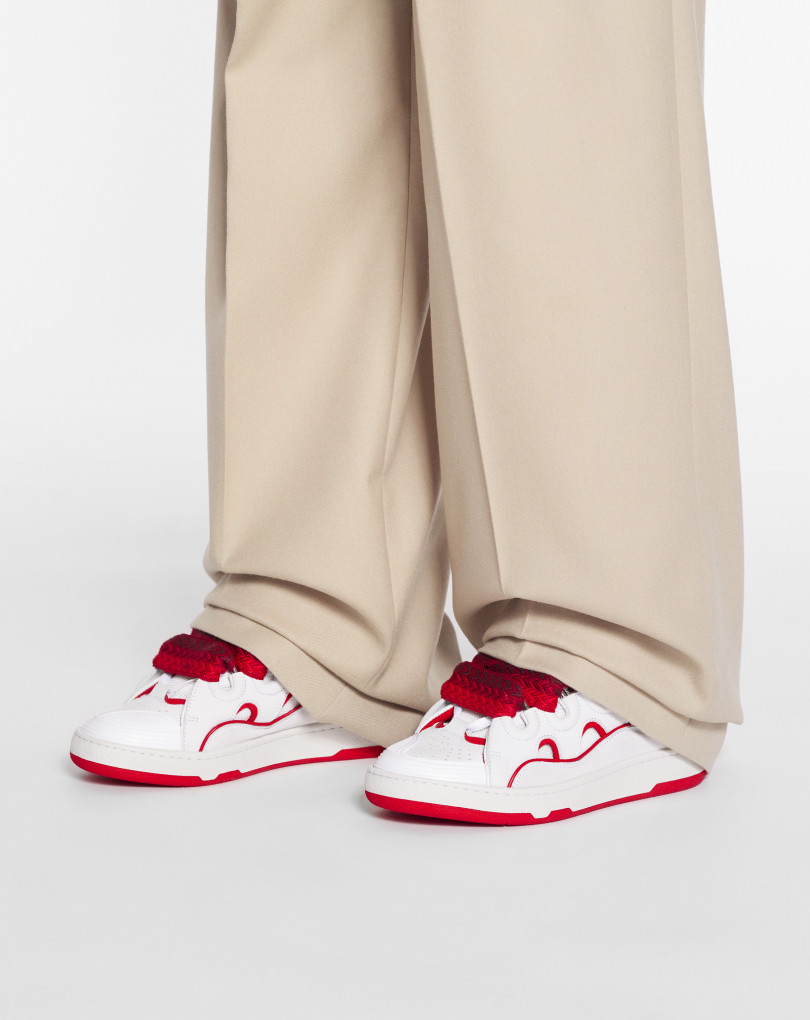 SNEAKERS CURB EN CUIR