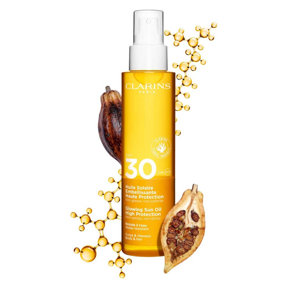 CLARINS Sun Huile Solaire Embellissante SPF 30