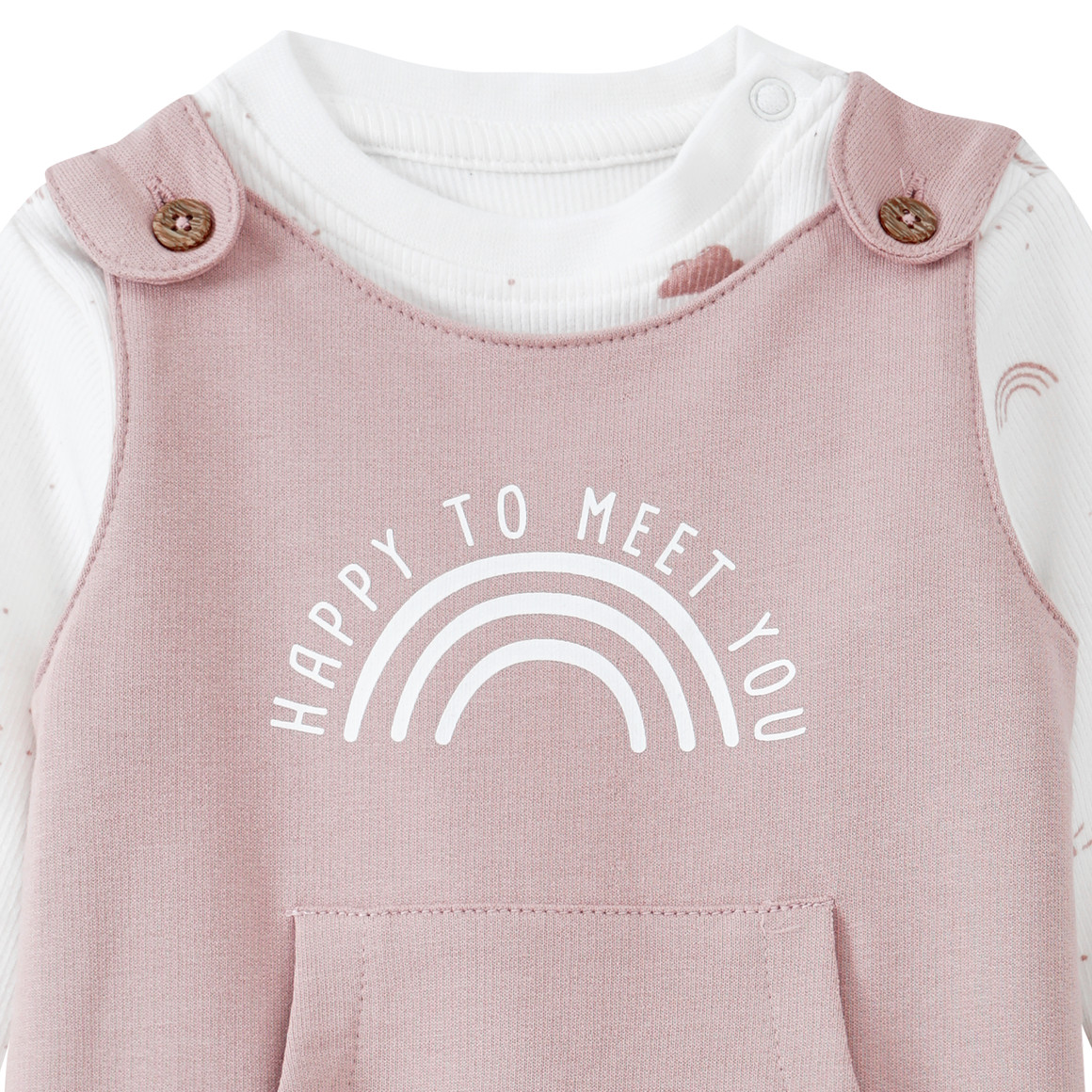 Newborn Strampler und Langarmshirt Born 2024