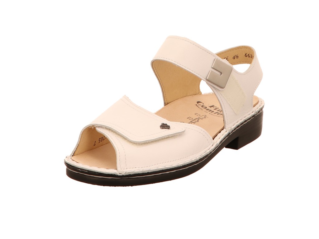 FINN COMFORT Klassische Sandalen weiss Luxor