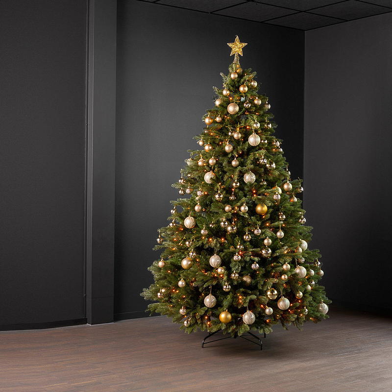 Light IT Voss juletre 210 cm, 450 LED-lys
