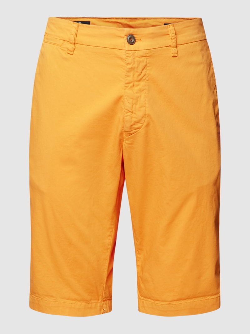 Bermudas mit Eingrifftaschen Modell 'London' in orange