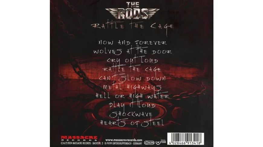 Rattle The Cage (Digipak)