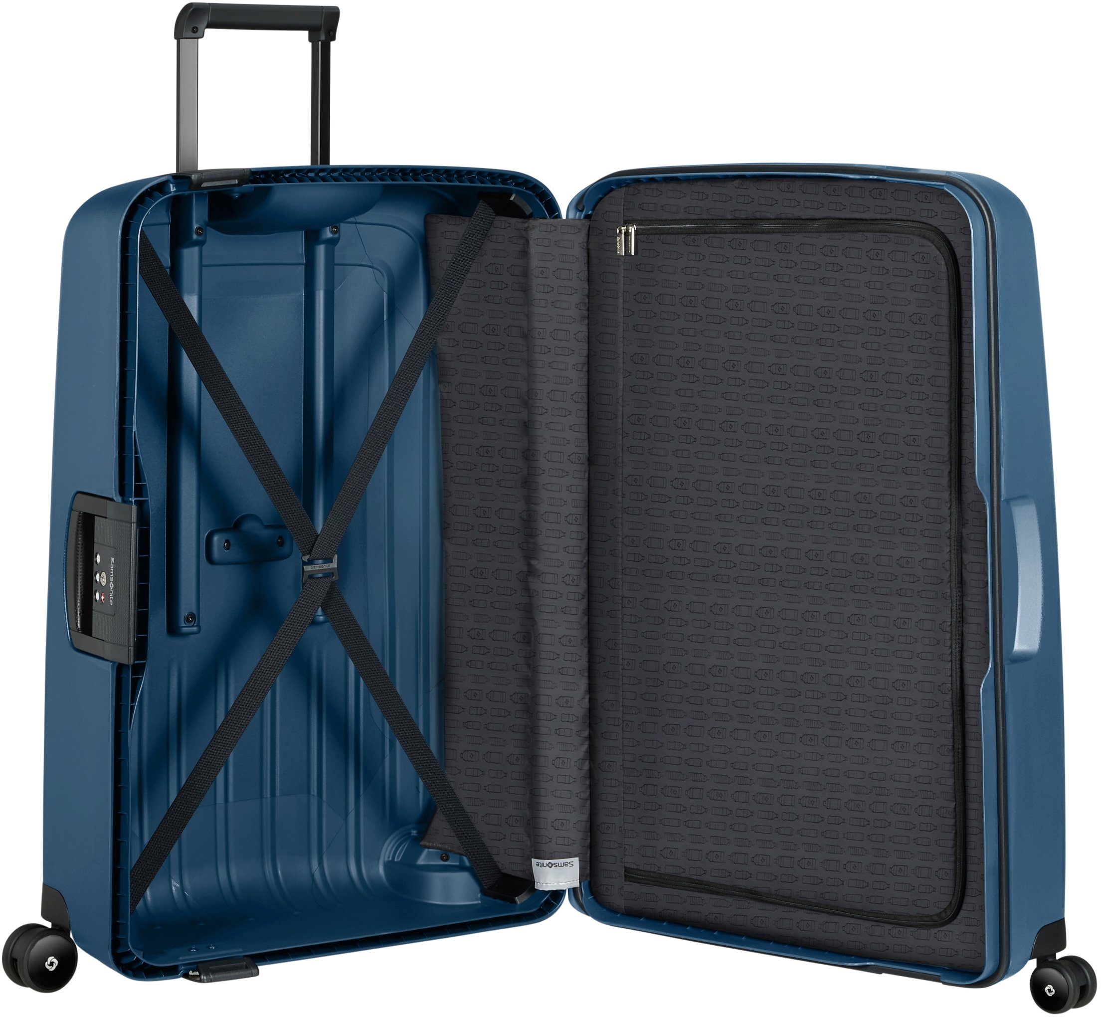 Samsonite Hartschalen-Trolley S'CURE Eco, 81 cm, 4 Rollen, Made in Europe; enthält recyceltes Material