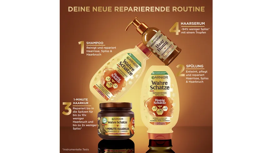 Garnier Wahre Schätze Spülung Honig Schätze 250 ml