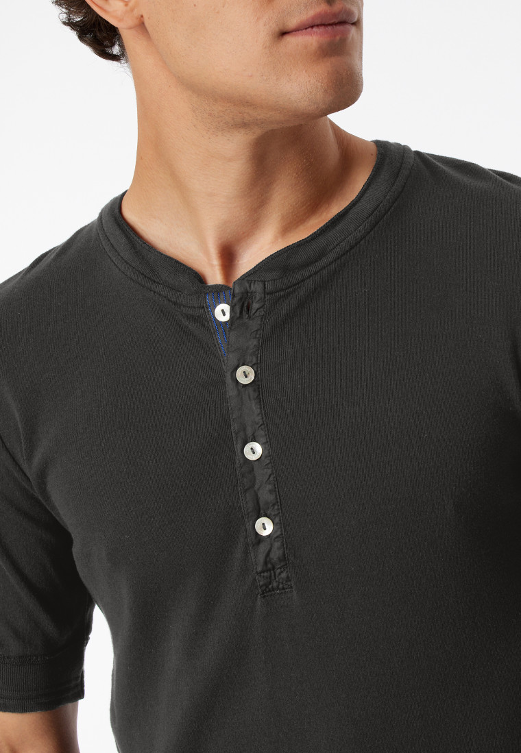 Shirt kurzarm anthrazit - Revival Karl-Heinz