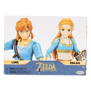 The Legend of Zelda Actionfiguren 2er-Pack - Prinzessin Zelda, Link