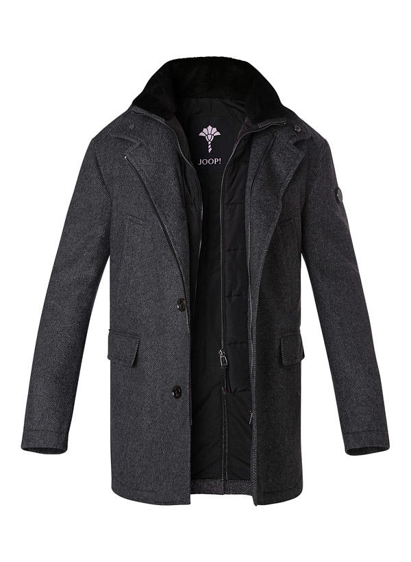 JOOP!, Jacke Gary, Wolle, graphit