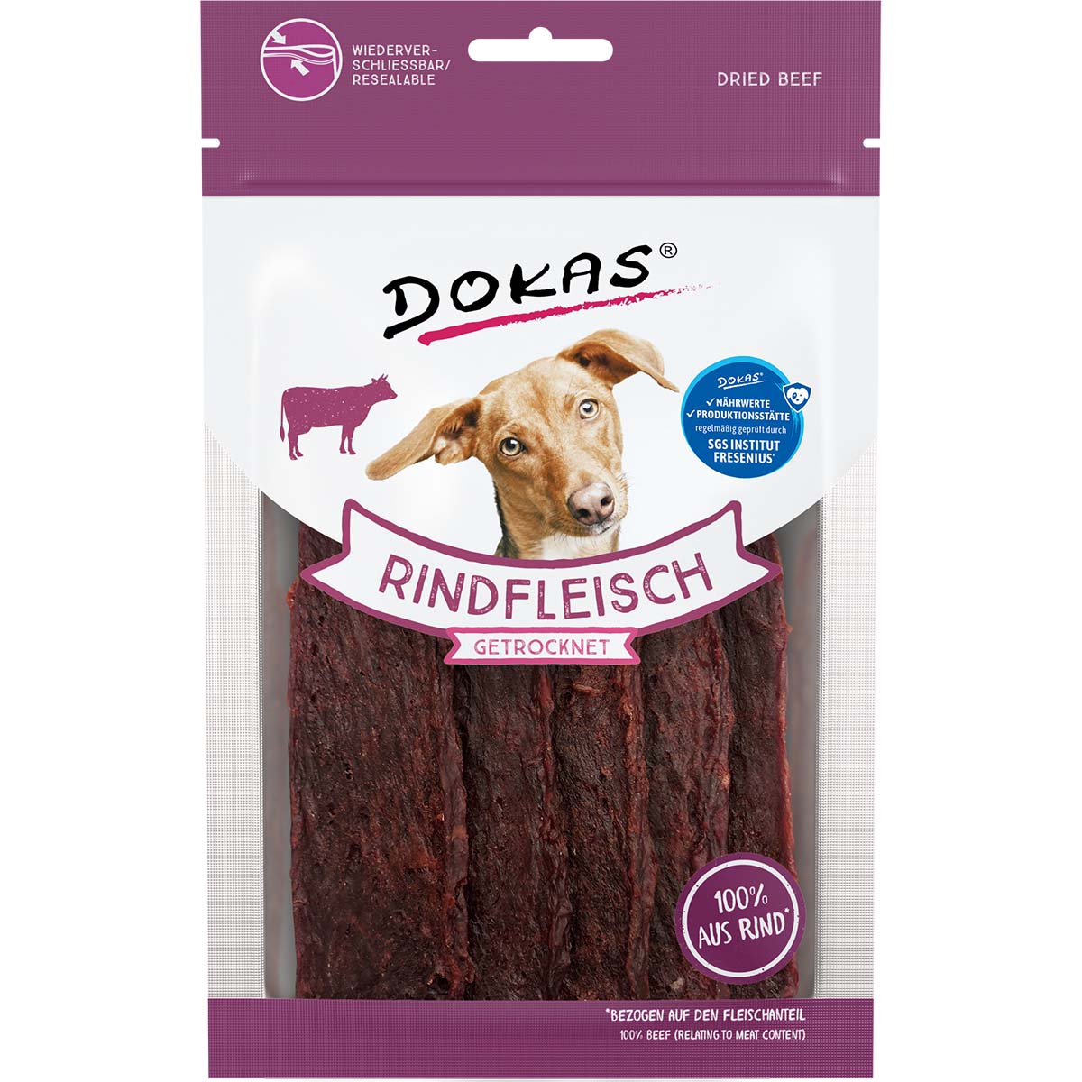 Dokas Rindfleisch getrocknet günstig kaufen bei ZooRoyal