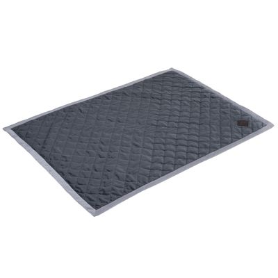 Kuscheldecke Velvet granit