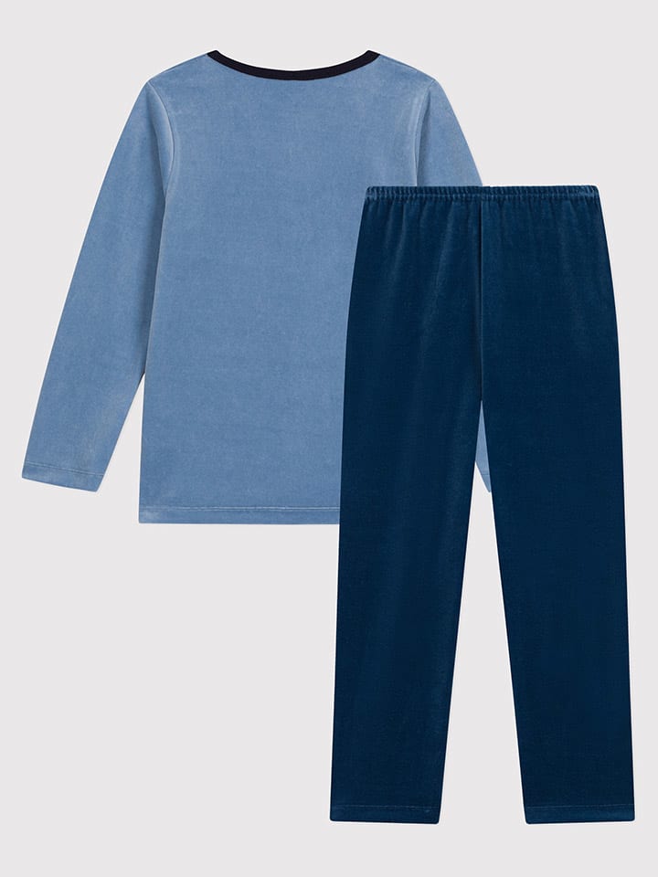 PETIT BATEAU Pyjama in Blau günstig kaufen