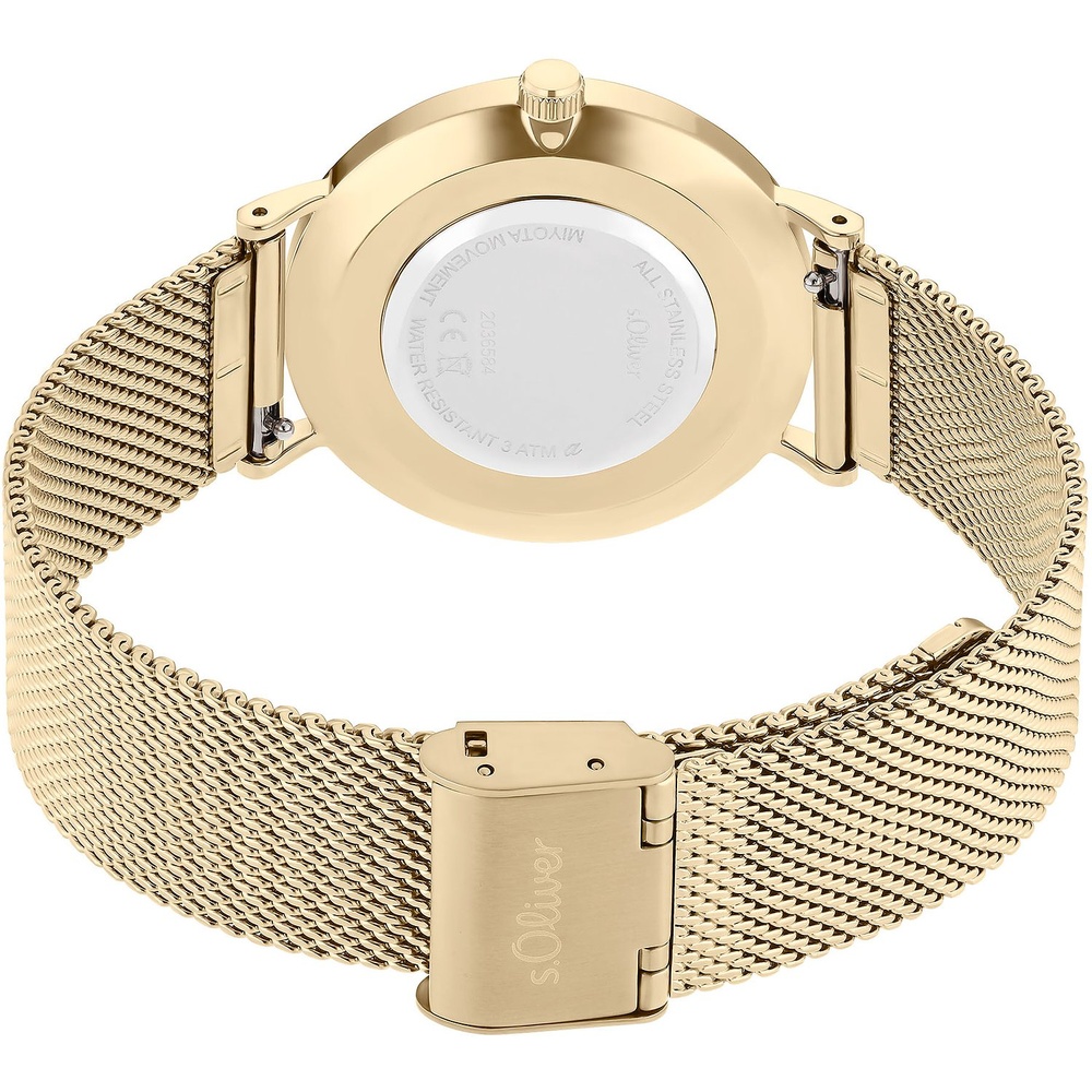s.Oliver Montre pour femme Acier inoxydable Montre
