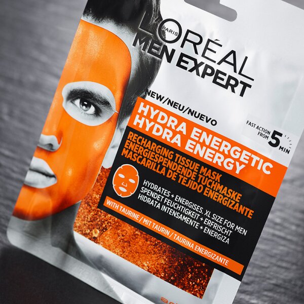 L'Oréal Paris Men Expert Hydra Energy Tuchmaske